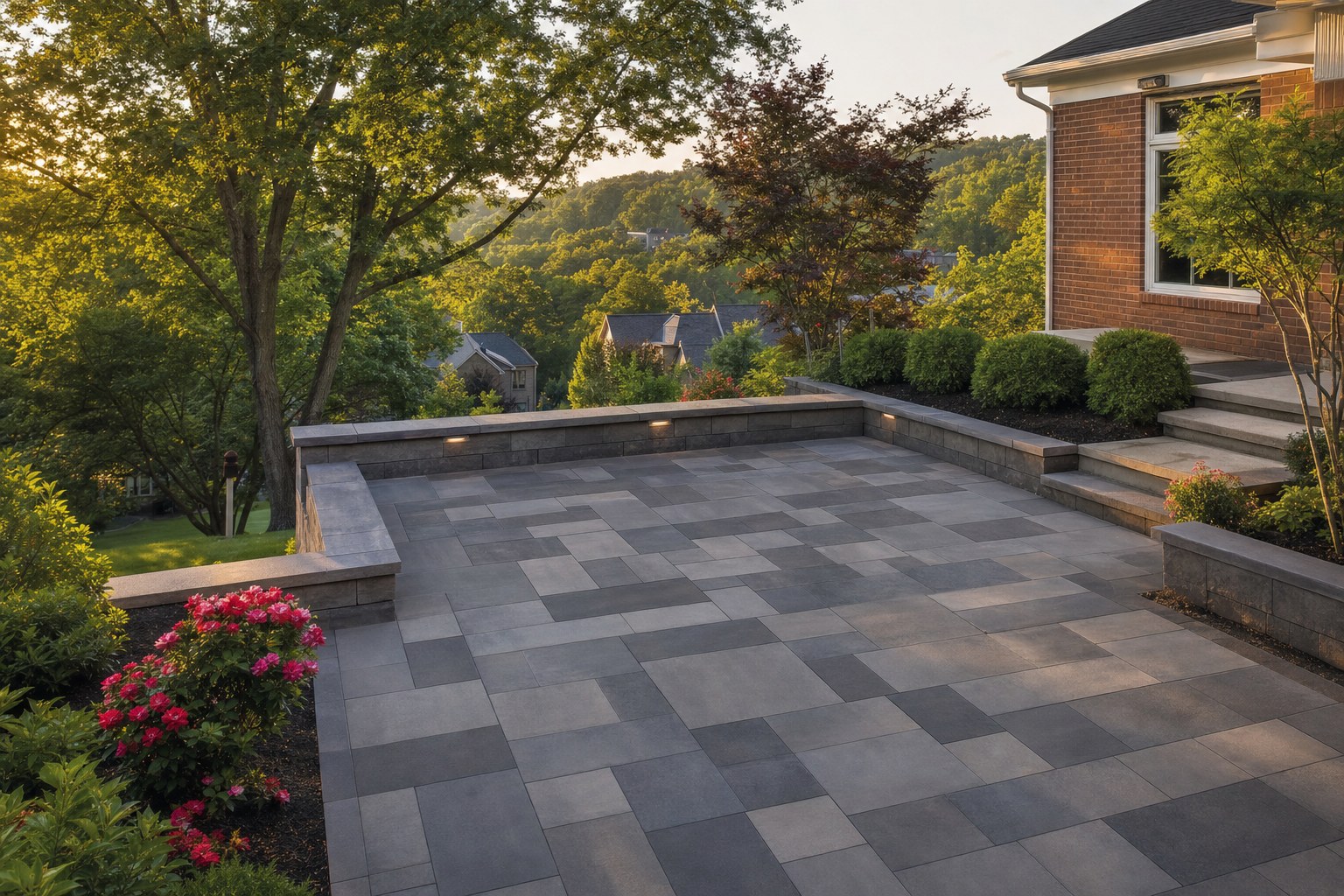 Patio base prep